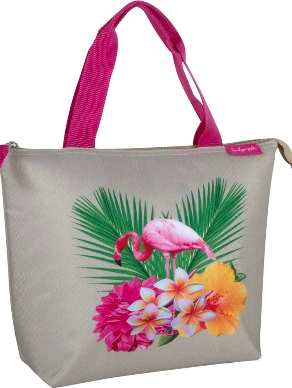 Fridge Pak Tropical Cooler Tote Bag – 9 Can Cooler Bags Insulated 13x10"